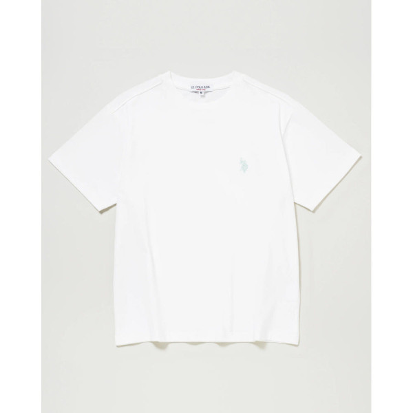 U.S. POLO ASSN. 유에스폴로에센 반팔 티셔츠 더블홀스맨 자수 4컬러 PLL51221