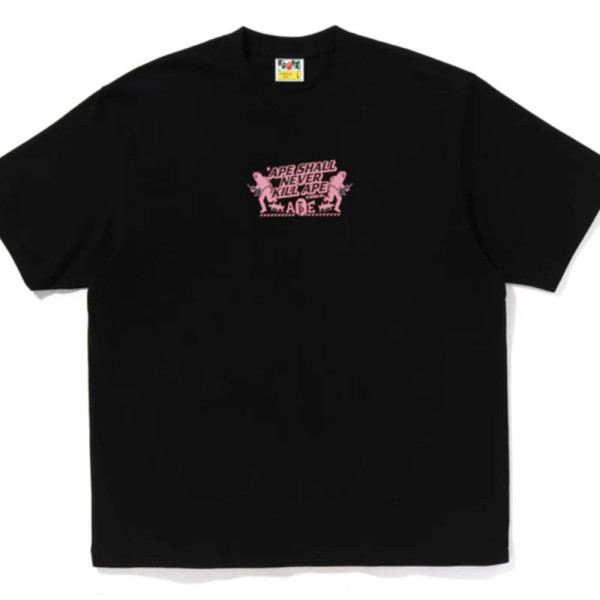 베이프 베이프 슬로건 릴렉스핏 티셔츠 2컬러 1L80110339