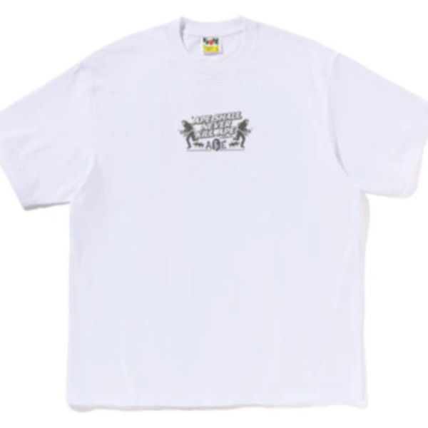 베이프 베이프 슬로건 릴렉스핏 티셔츠 2컬러 1L80110339