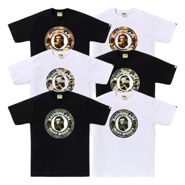 베이프 1ST 카모 비지워크 반팔티 6컬러 1L80110012