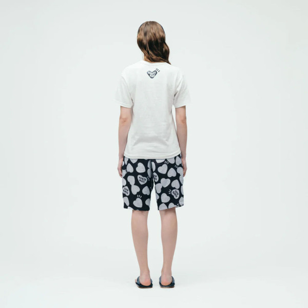 휴먼메이드 그래픽 티셔츠 화이트 HM29TE028