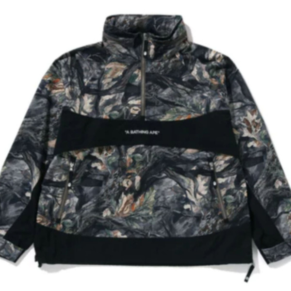베이프 트리 엣지 카모 아노락 자켓 2컬러 1L80140004