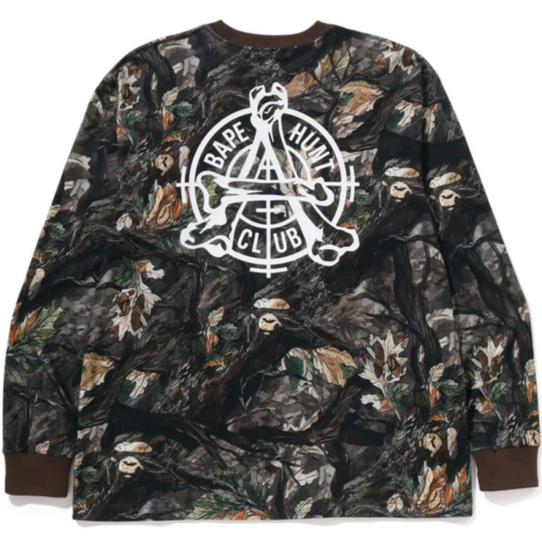베이프 트리 엣지 카모 릴렉스핏 LS 티셔츠 2컬러 1L80111011