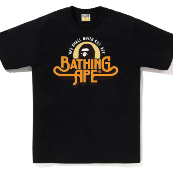 베이프 가먼트 로고 티셔츠 2컬러 1L80110048