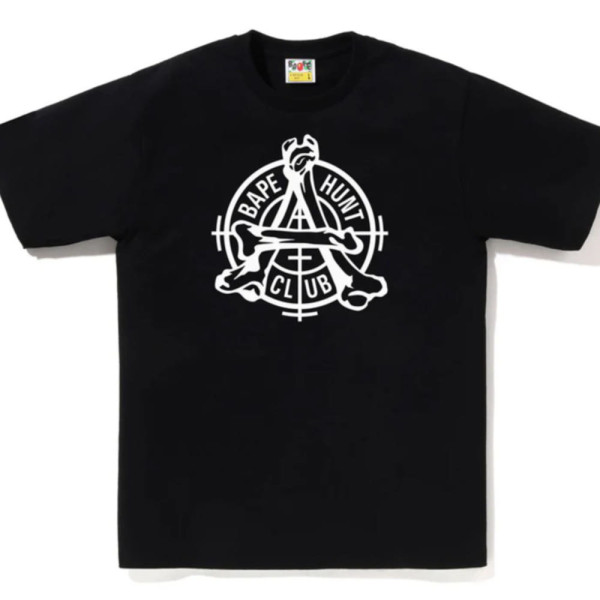 베이프 헌트 클럽 티셔츠 3컬러 1L80110053