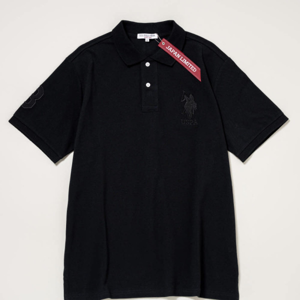 U.S. POLO ASSN. 유에스폴로에센 더블 호스맨 자수 카노코 넘버 폴로 셔츠 2컬러 PLM52107DQ