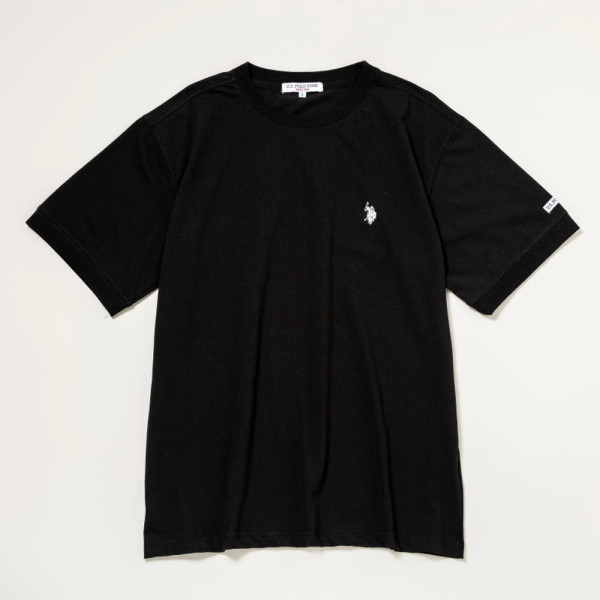 U.S. POLO ASSN. 유에스폴로에센 접촉 냉감 더블 호스맨 자수 반소매 티셔츠 3컬러 PLM52201DQ