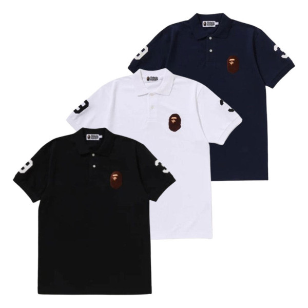 베이프 라지 에이프 헤드 베이펙 폴로 티셔츠 3컬러 1L25112001