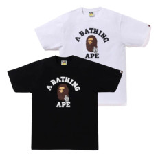 베이프 고 에이프 포인터 칼리지 베이펙 티셔츠 2컬러 1L25110013