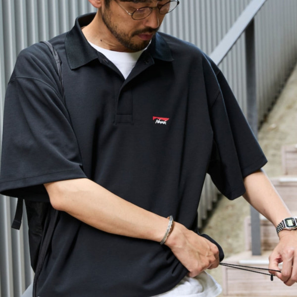프릭스스토어 별주 난가 neo-PRO 릴렉스핏 스핀들 원포인트 로고 폴로 셔츠 3컬러 1027328800051