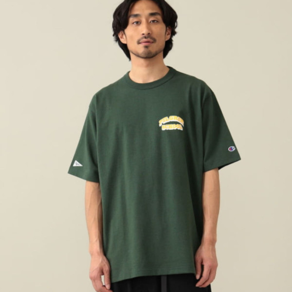 Pilgrim Surf+Supply X Champion Pilgrim School 반팔 티셔츠 3컬러 36-08-0246-411