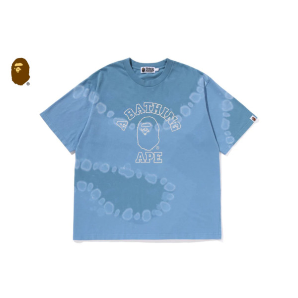 베이프 핸드 다이 컬리지 릴렉스핏 반팔티 3컬러 1L30109015