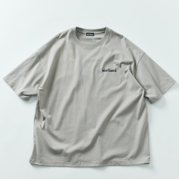 프릭스스토어 별주 WILD THINGS 빅 실루엣 타이거 모티브 백 프린트 티셔츠 4컬러 1226319600142