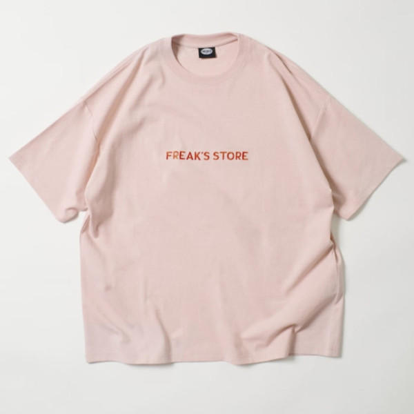 프릭스스토어 릴렉스핏 자수 로고 크루넥 티셔츠 3컬러 1226248902965