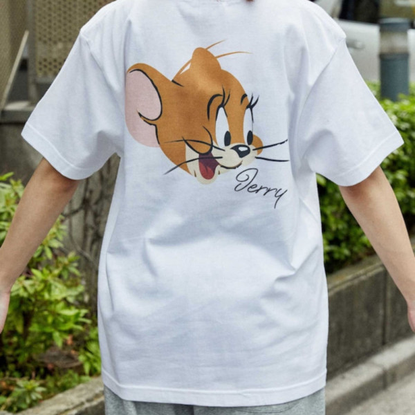 프릭스스토어 Tom and Jerry 백 페이스 프린트 티셔츠 2컬러 1121248901516