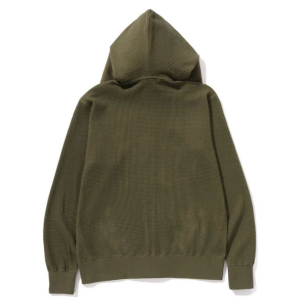 베이프 피그먼트 DYE 써멀 지퍼 후드티 2컬러 1L30115003