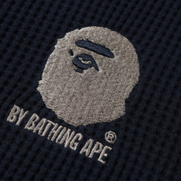 베이프 피그먼트 DYE 써멀 지퍼 후드티 2컬러 1L30115003