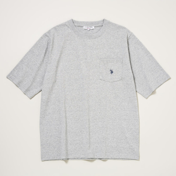 U.S. POLO ASSN. 유에스폴로에센 더블홀스맨 자수 반팔티 4컬러 PLM52257