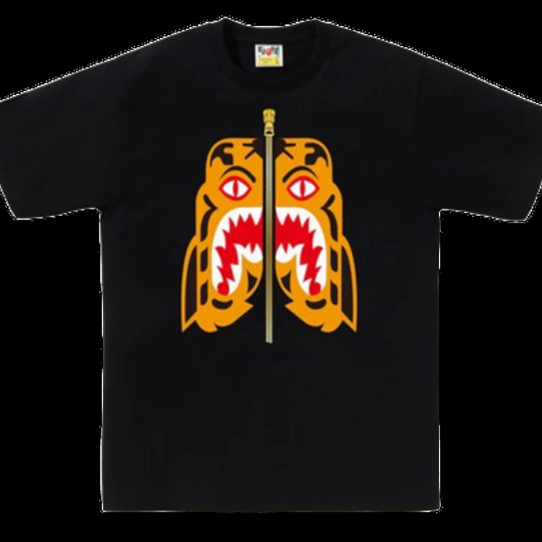 베이프 컬러스 타이거 티셔츠 2컬러 1L30110021