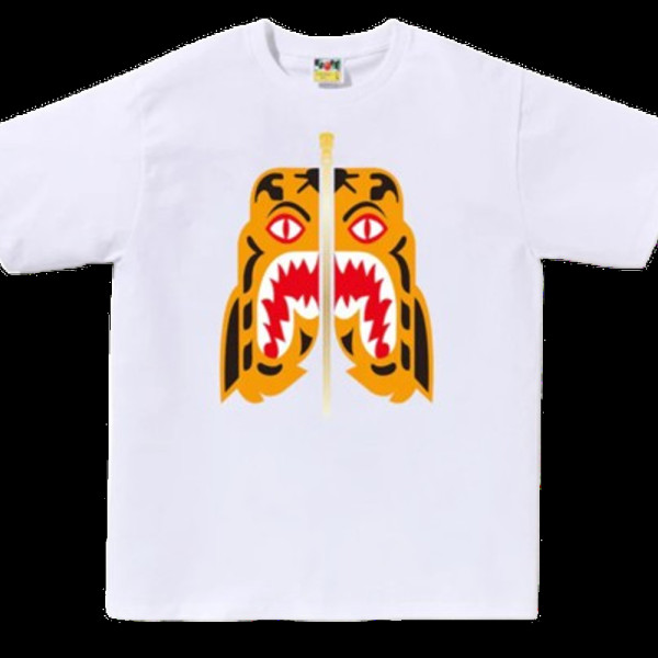 베이프 컬러스 타이거 티셔츠 2컬러 1L30110021