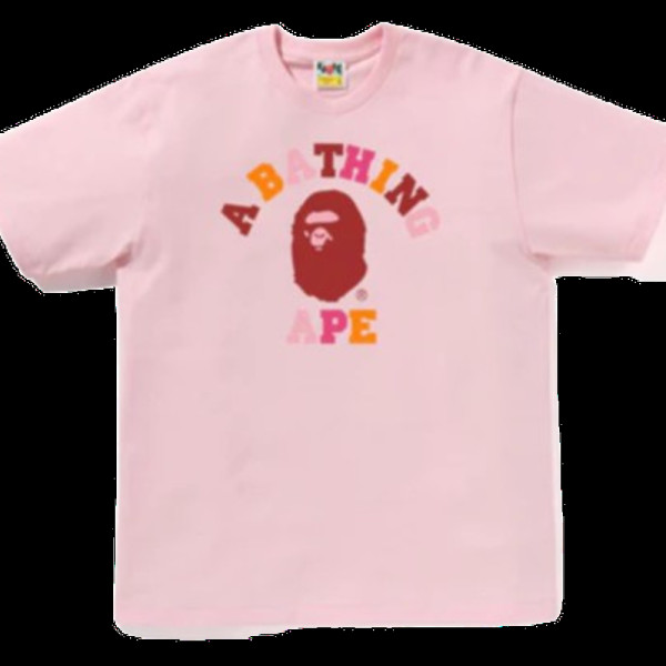 베이프 컬러스 칼리지 티셔츠 4컬러 1L30110019