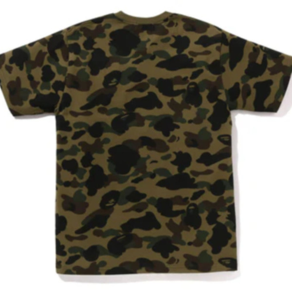 베이프 1ST 카모 칼리지 티셔츠 3컬러 1L30109010