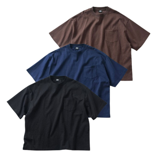 프릭스스토어 9oz 헤비웨이트 빅실루엣 크루넥 포켓 티셔츠 10컬러 1227248900481