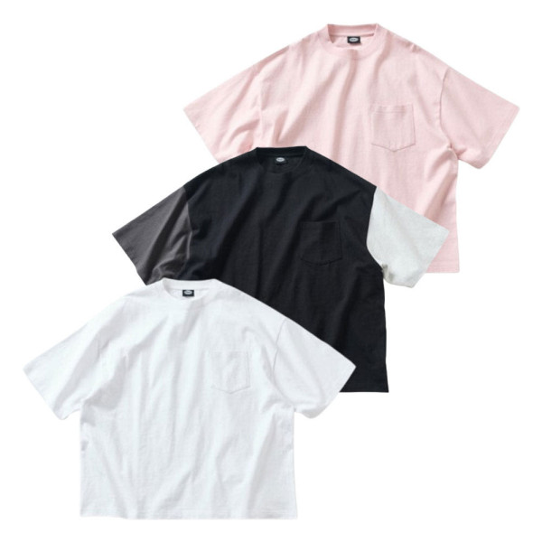 프릭스스토어 9oz 헤비웨이트 빅실루엣 크루넥 포켓 티셔츠 10컬러 1227248900481