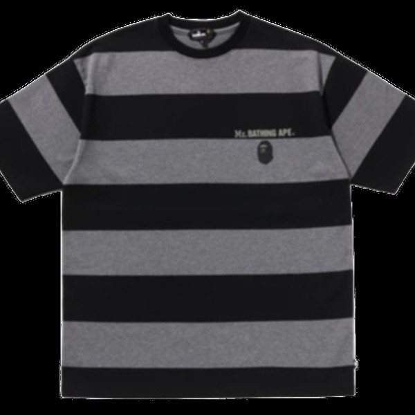 베이프 스트라이프 프린트 티셔츠4 2컬러 7L30109305