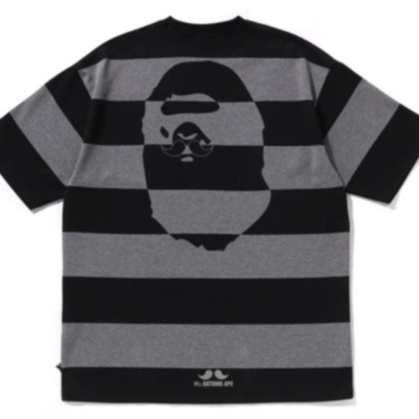 베이프 스트라이프 프린트 티셔츠4 2컬러 7L30109305