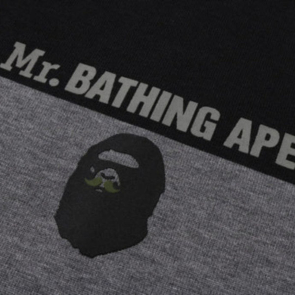 베이프 스트라이프 프린트 티셔츠4 2컬러 7L30109305