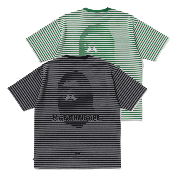 베이프 스트라이프 티셔츠 1 2컬러 7L30109302