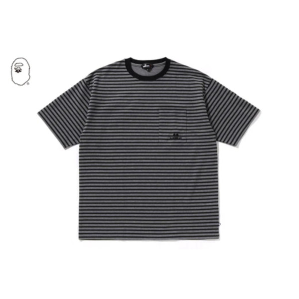 베이프 스트라이프 티셔츠 1 2컬러 7L30109302