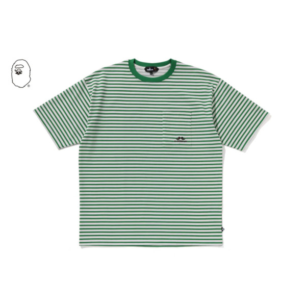 베이프 스트라이프 티셔츠 1 2컬러 7L30109302