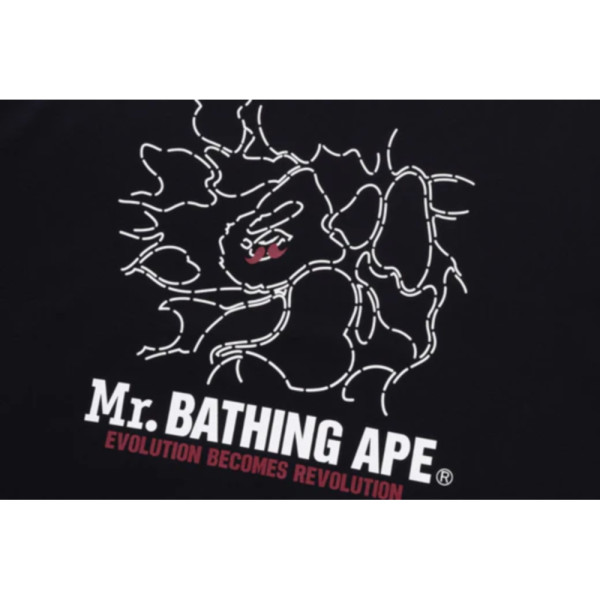 베이프 프린트 티셔츠 2컬러 7L30109313