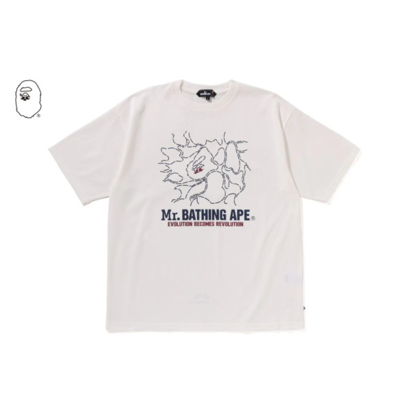 베이프 프린트 티셔츠 2컬러 7L30109313