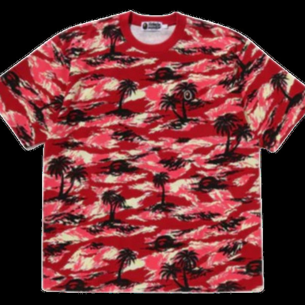 베이프 팜트리 카모 원포인트 릴렉스 핏 티셔츠 3컬러 1L30109317