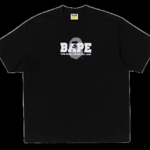 베이프 그래피티 로고 릴렉스 핏 티셔츠 3컬러 1L30110308