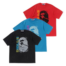 베이프 가먼트 다이 릴렉스 핏 티셔츠 3컬러 1L30109350