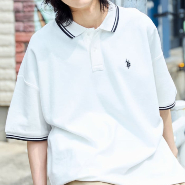 퍼블럭스 U.S. POLO ASSN. 유에스폴로에센 별주 카노코 라인 폴로 셔츠 5컬러 3127291600007