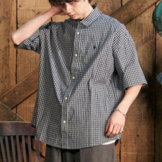 퍼블럭스 U.S. POLO ASSN. 유에스폴로에센 별주 원포인트 자수 체크 반소매 셔츠 5컬러 3105291600006