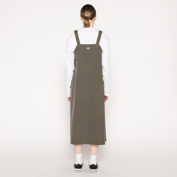 단톤 여성 폴리에스터 플란넬 멜빵 원피스 치마 3컬러 DT-F0079 FLP DNB252L202-0002