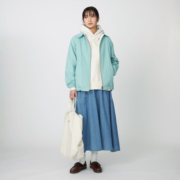 나나미카 여성 라이트 데님 서큘러 스커트 2컬러 S25SE088