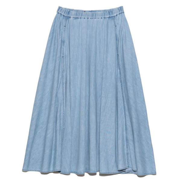 나나미카 여성 라이트 데님 서큘러 스커트 2컬러 S25SE088