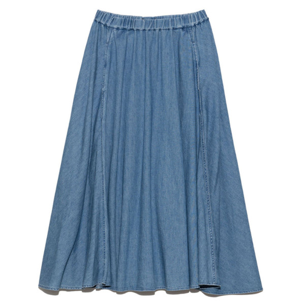 나나미카 여성 라이트 데님 서큘러 스커트 2컬러 S25SE088