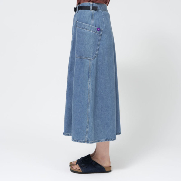 노스페이스 퍼플라벨 데님 필드 스커트 2컬러 N25SE109