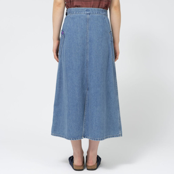 노스페이스 퍼플라벨 데님 필드 스커트 2컬러 N25SE109