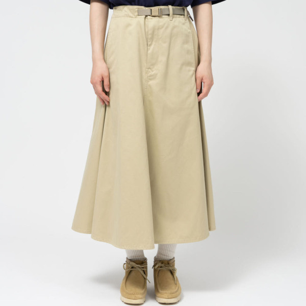 노스페이스 퍼플라벨 치노 플레어 필드 스커트 3컬러 N24FE078