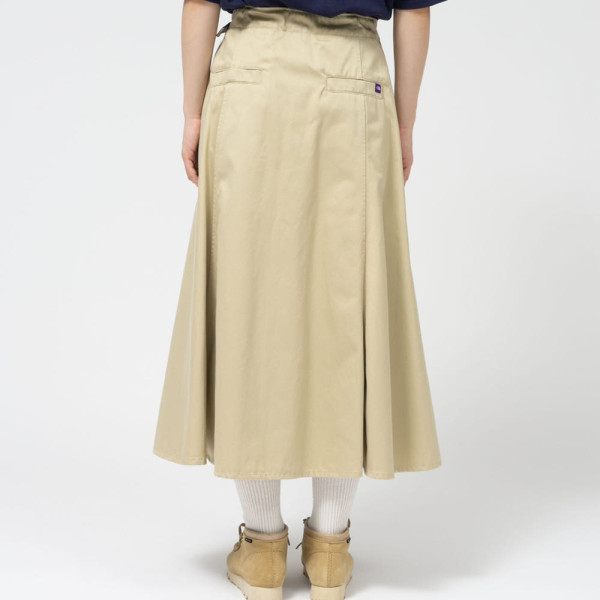 노스페이스 퍼플라벨 치노 플레어 필드 스커트 3컬러 N24FE078