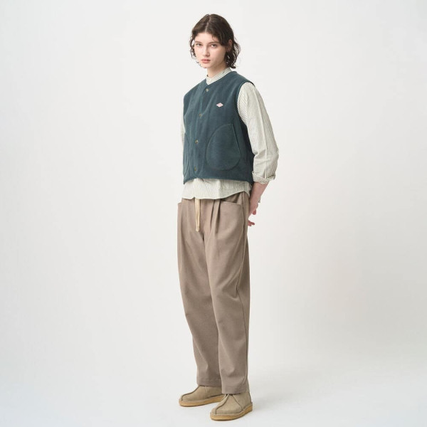 단톤 여성용 폴리에스터 플란넬 투턱 이지 팬츠 3컬러 DT-E0274 FLP DNB252L201-0010